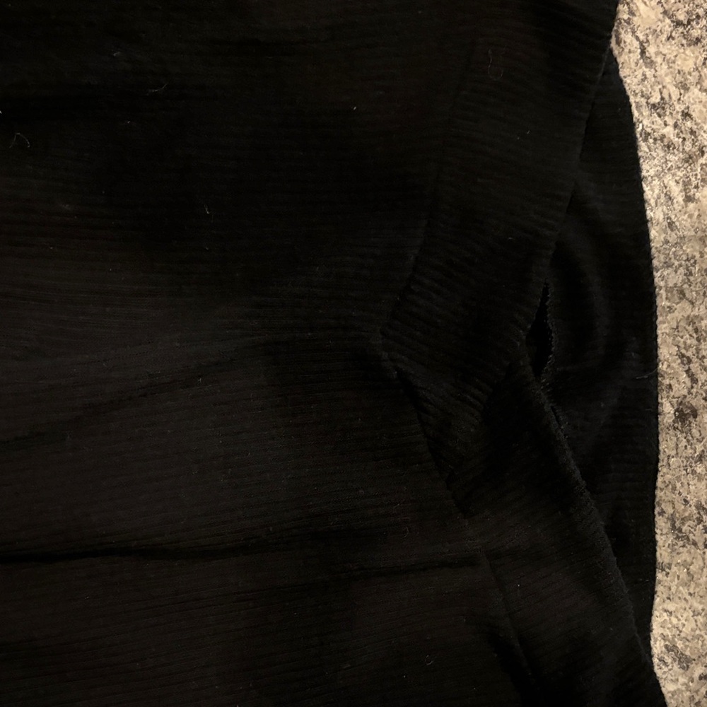 Colsie Black Ribbed Apparel - Picture 5 of 6